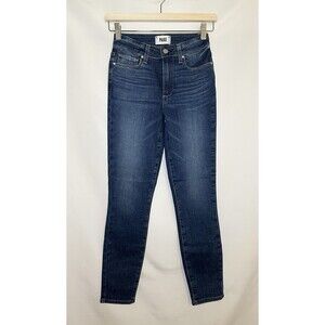 PAIGE Hoxton Ankle Socal Denim Blue‎ Jeans Women's 23 NWOT